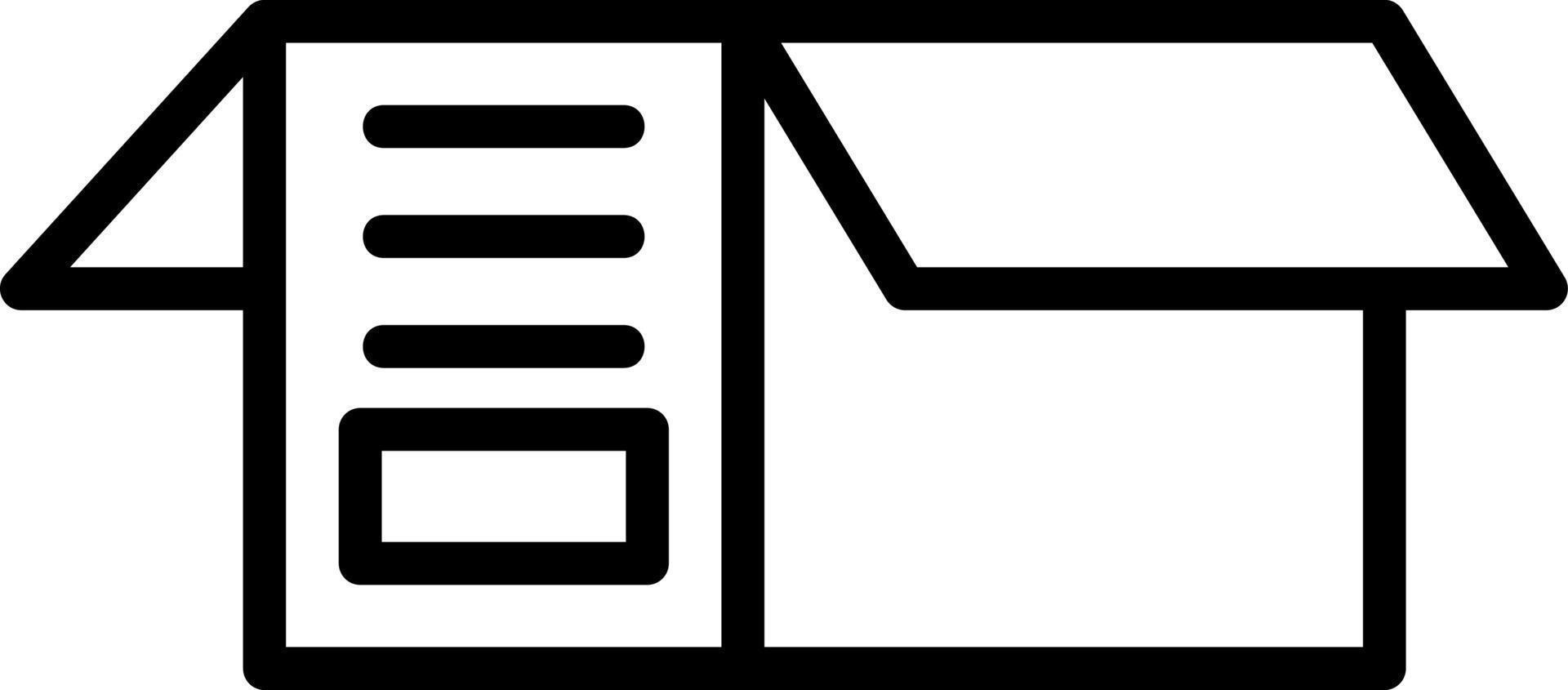 Box Vector Icon Design