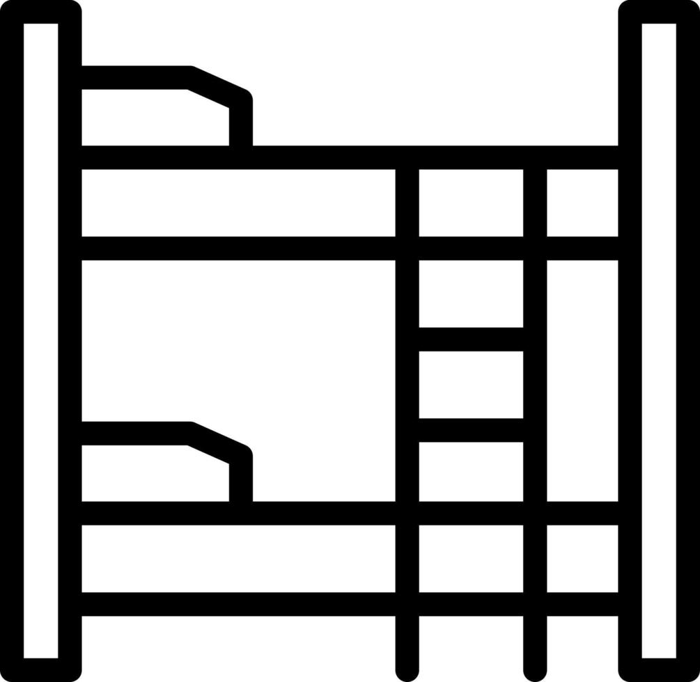Bunk Vector Icon Design