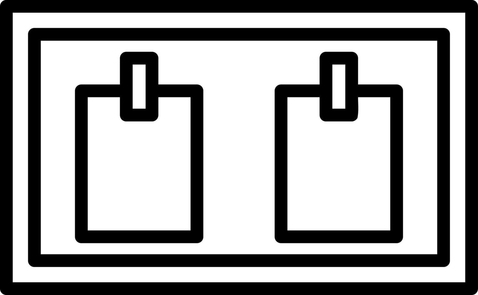 Noticeboard Vector Icon Design