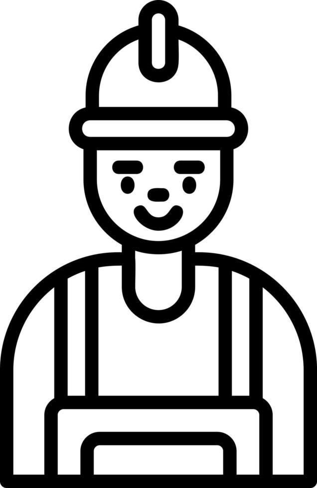 Builder Vector Icon Design