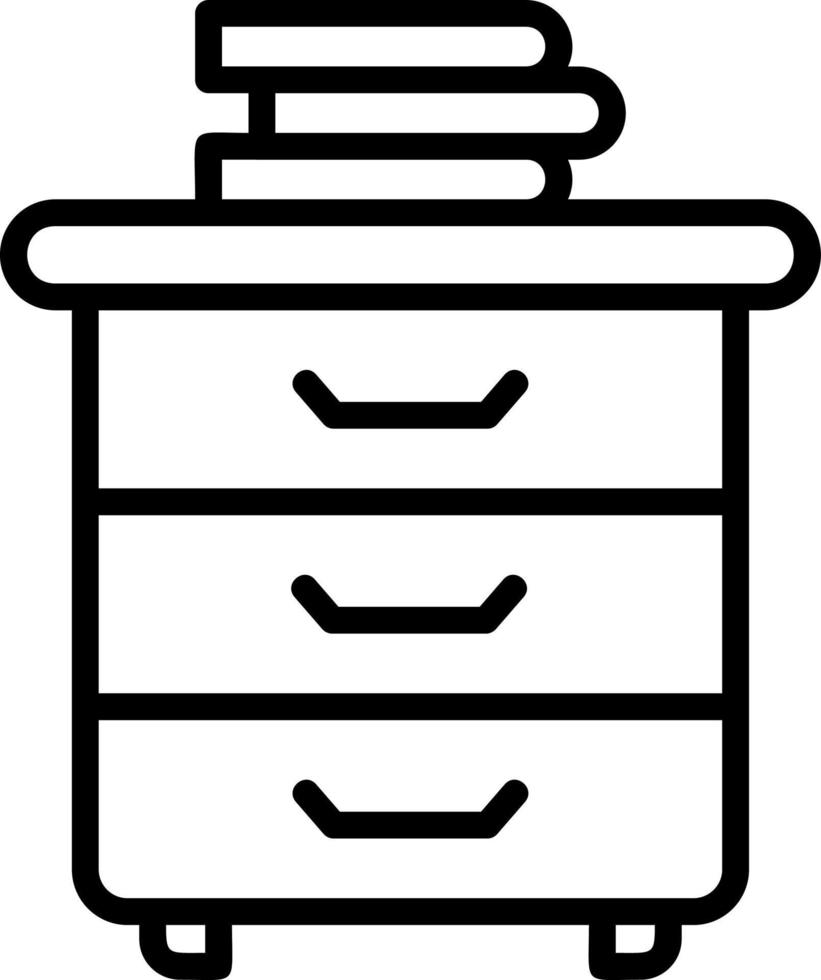 Drawers Vector Icon Design