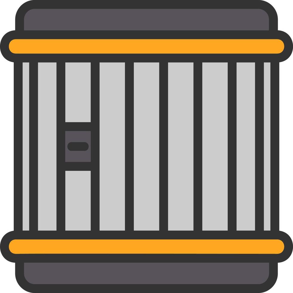 Jail Vector Icon Design