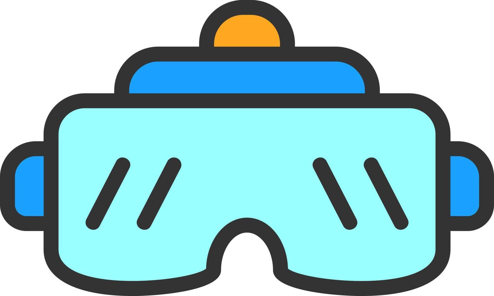 Vr Glasses Vector Icon Design