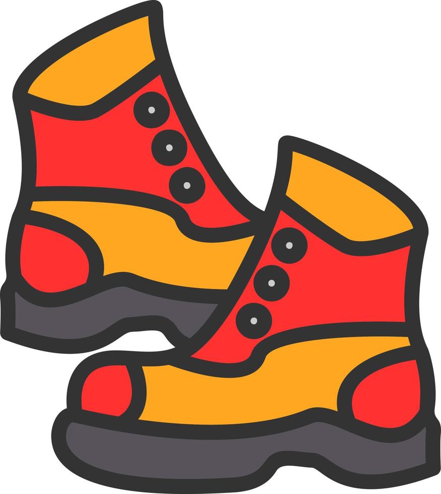 Boots Vector Icon Design