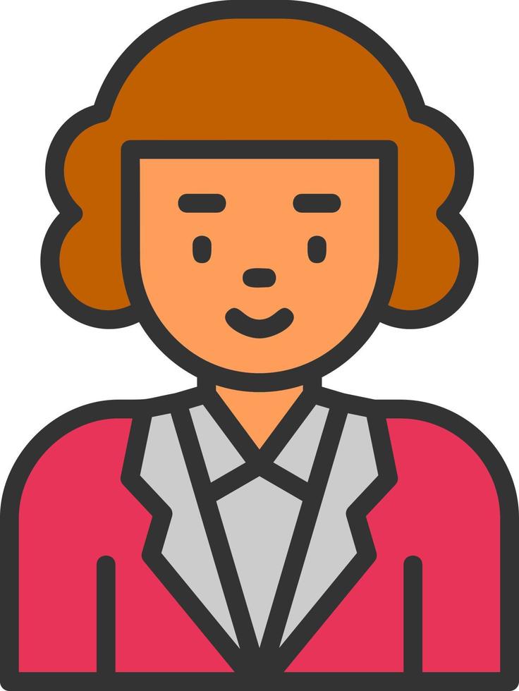Judge Vector Icon Design