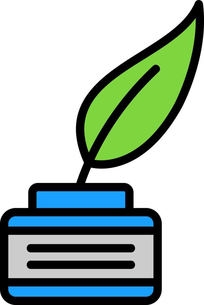 Feather Pen Vector Icon Design