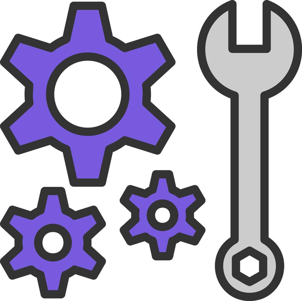 Maintenance Vector Icon Design