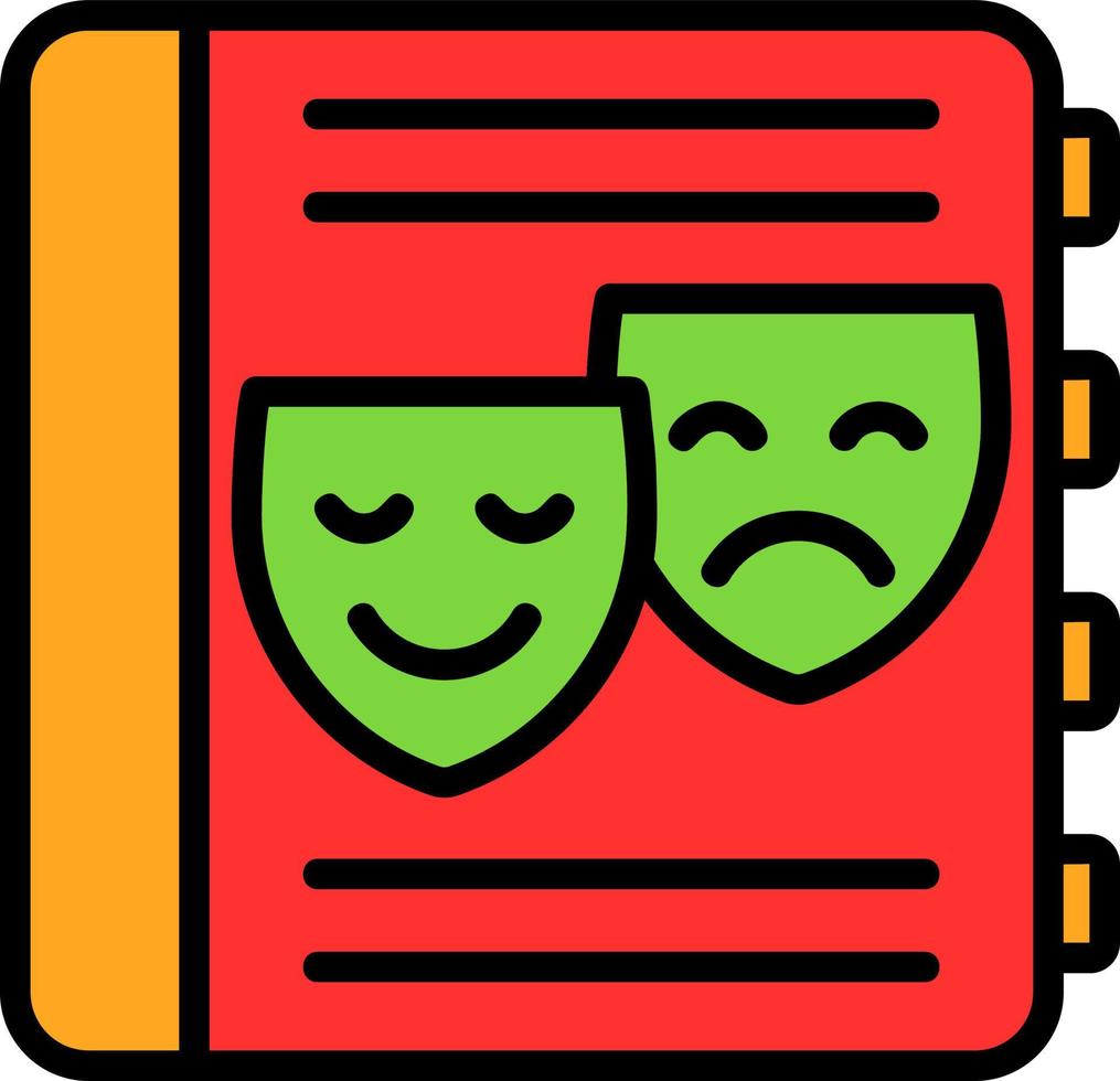 Drama Vector Icon Design