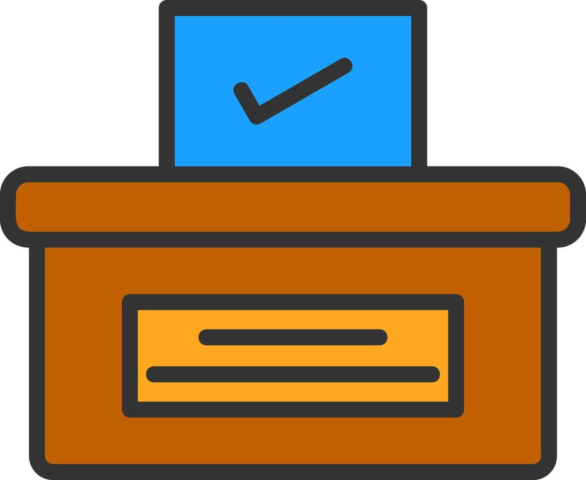 Voting Vector Icon Design