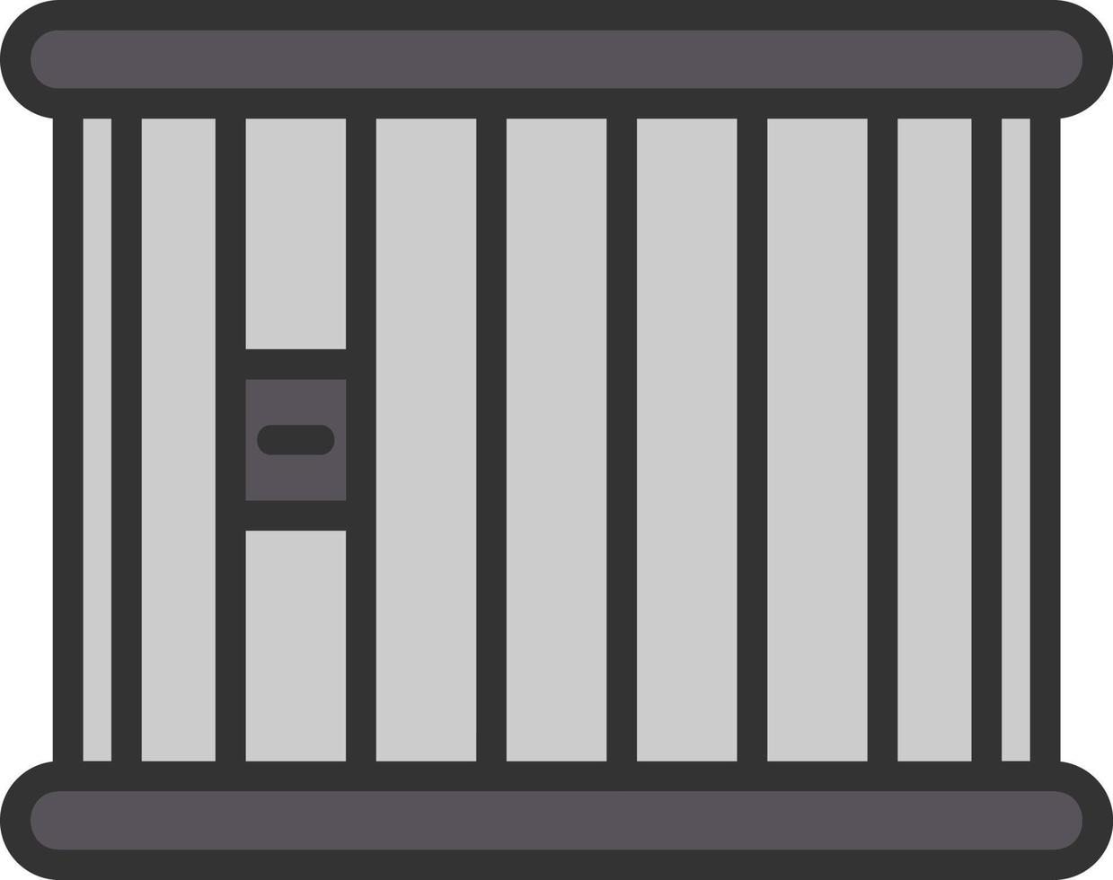 Jail Vector Icon Design
