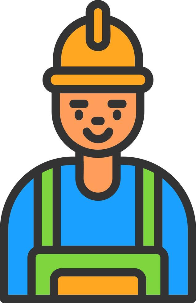 Builder Vector Icon Design