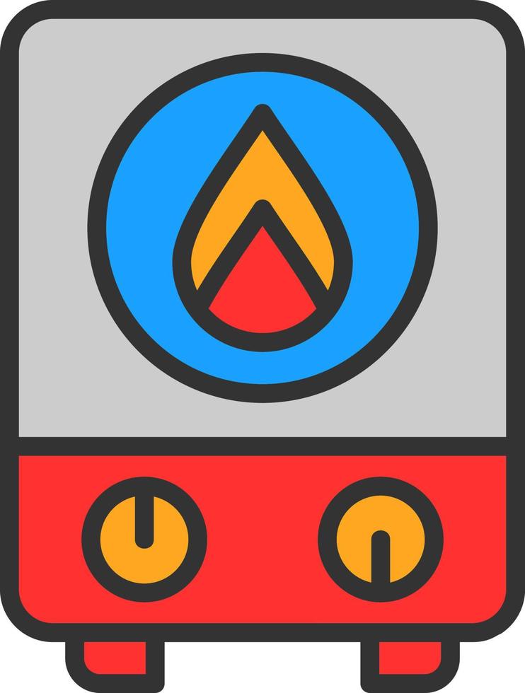 Water Heater Vector Icon Design