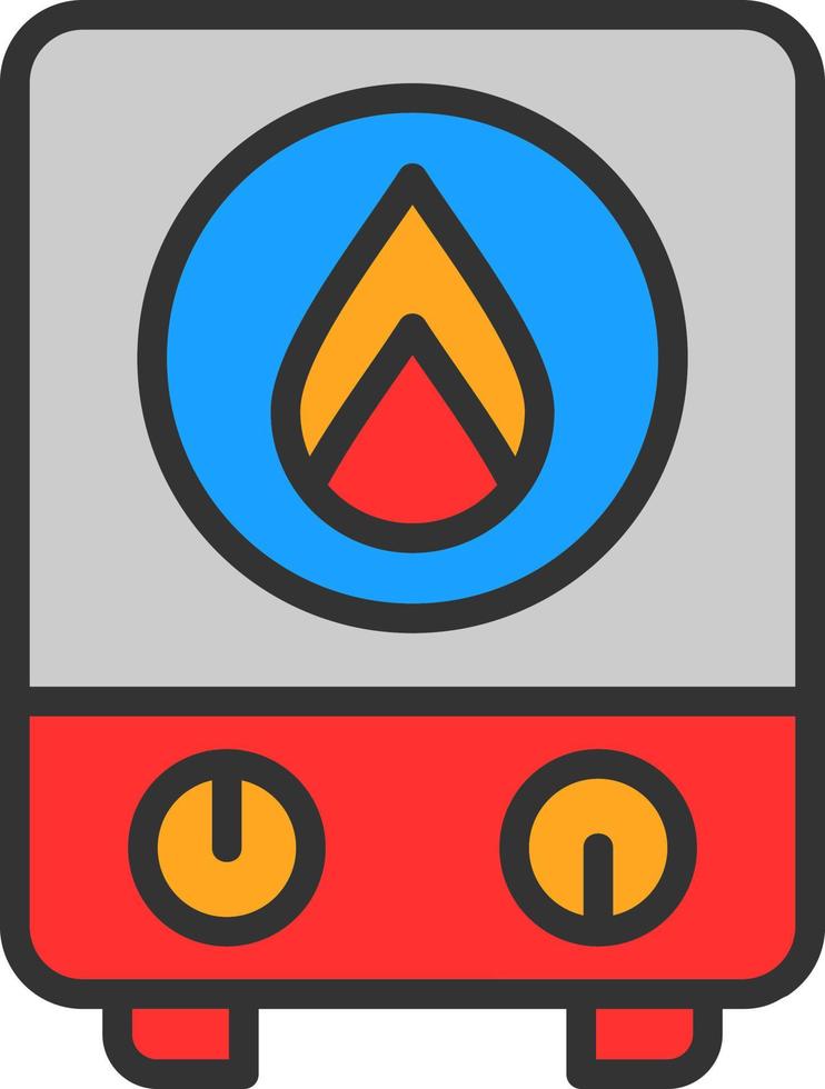 Water Heater Vector Icon Design