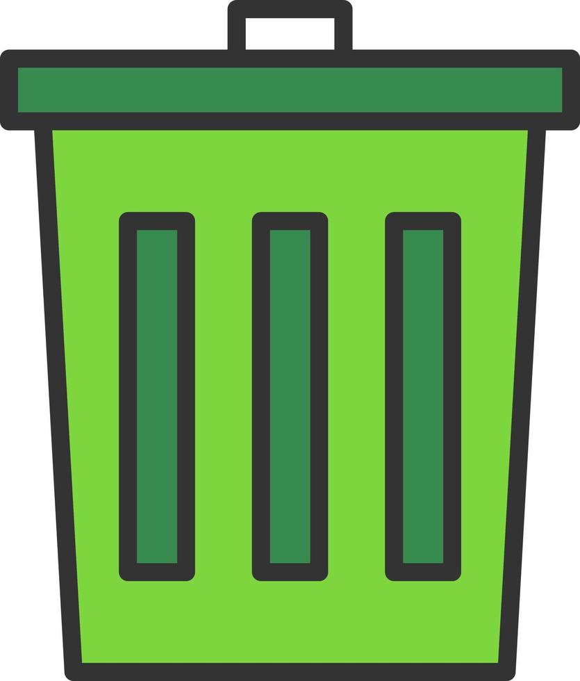Trash Vector Icon Design