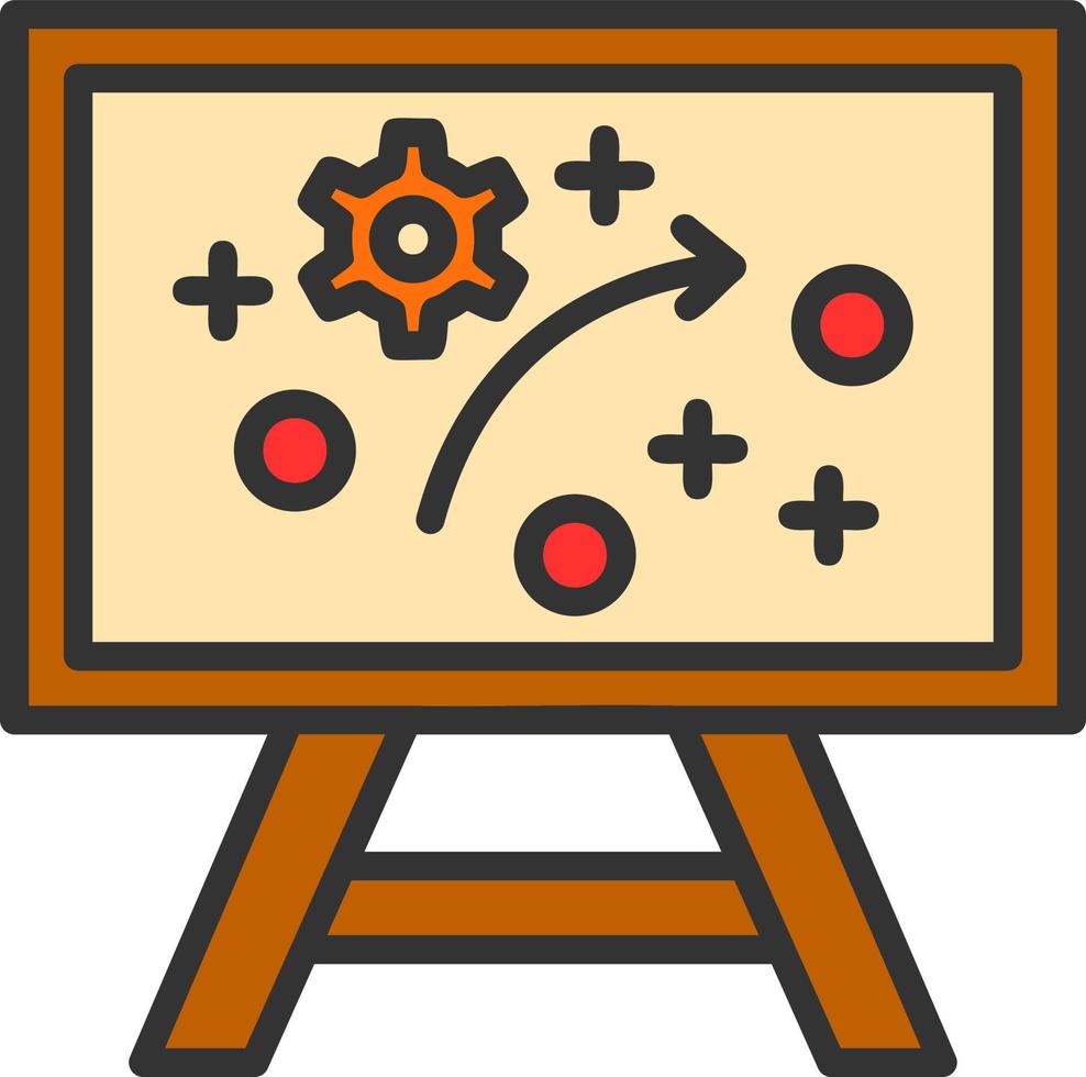 Strategy Vector Icon Design