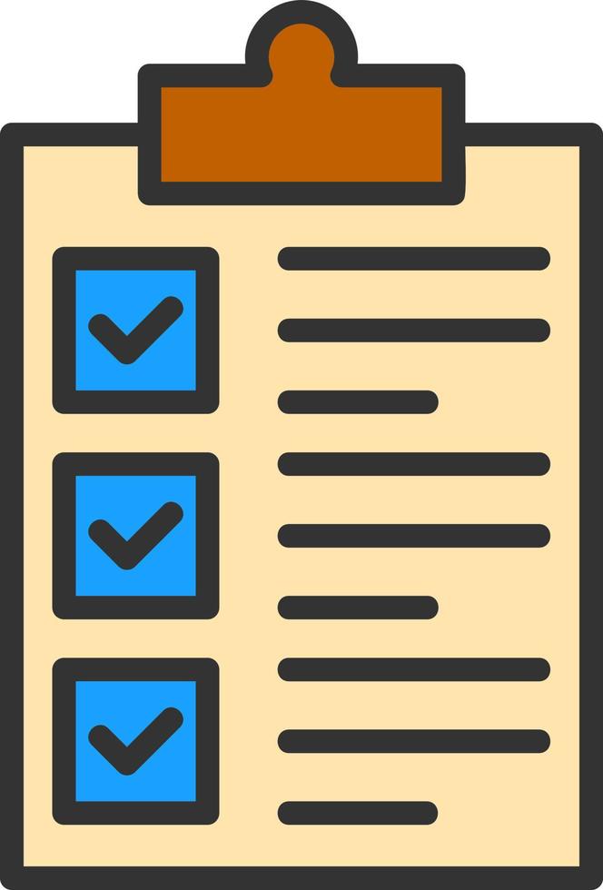 Clipboard Vector Icon Design