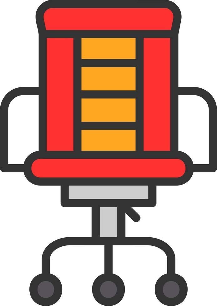 Boss Chair Vector Icon Design
