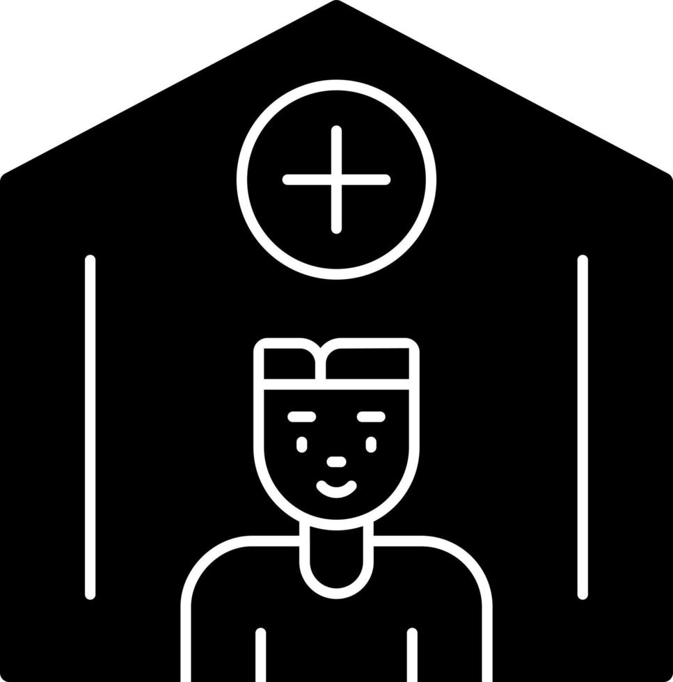 diseño de icono de vector de refugio
