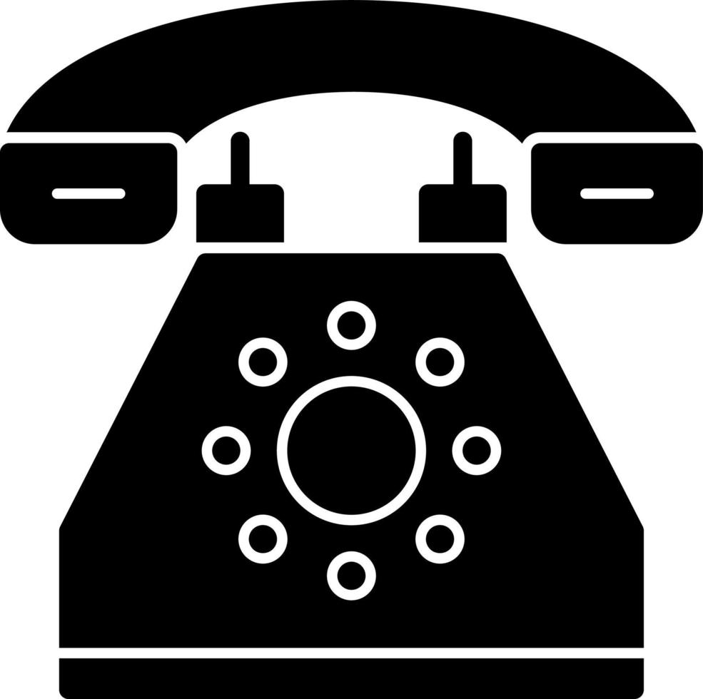 Telephone Vector Icon Design