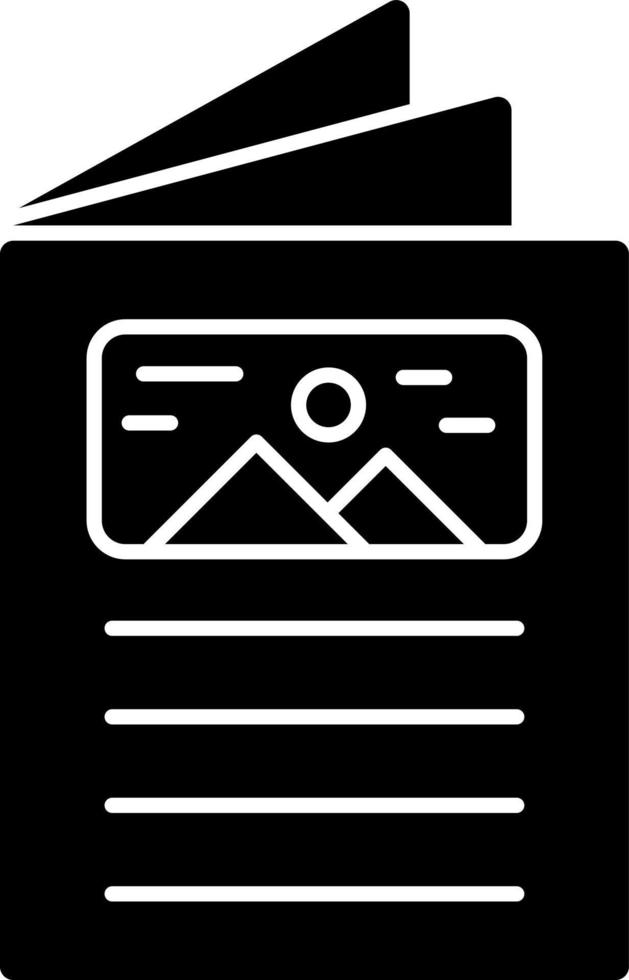 Magazine Vector Icon Design