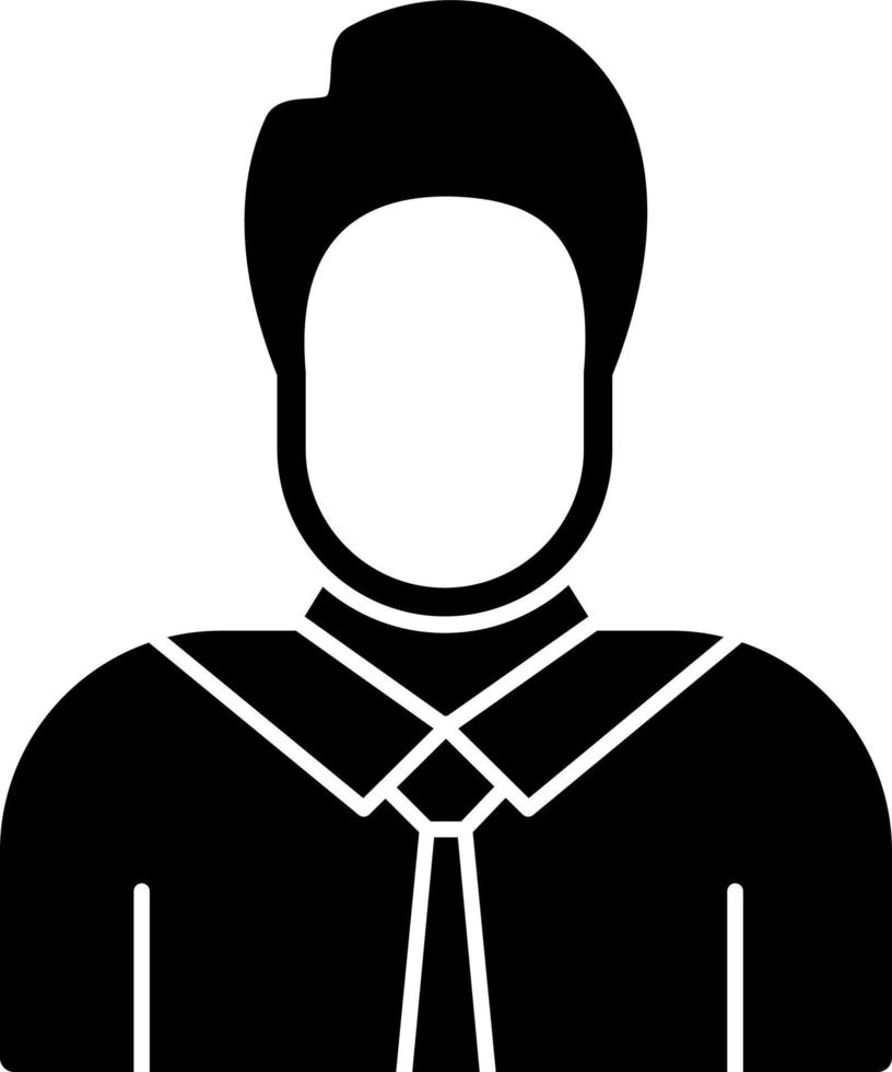Male Employee Vector Icon Design