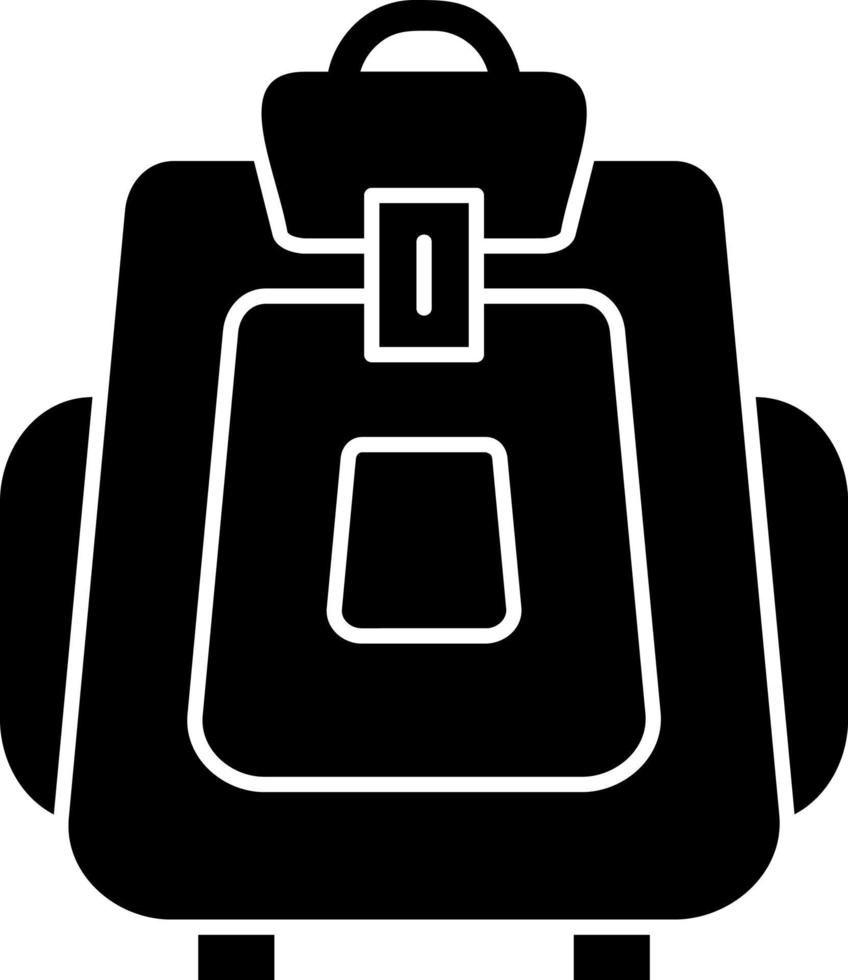 diseño de icono de vector de mochila