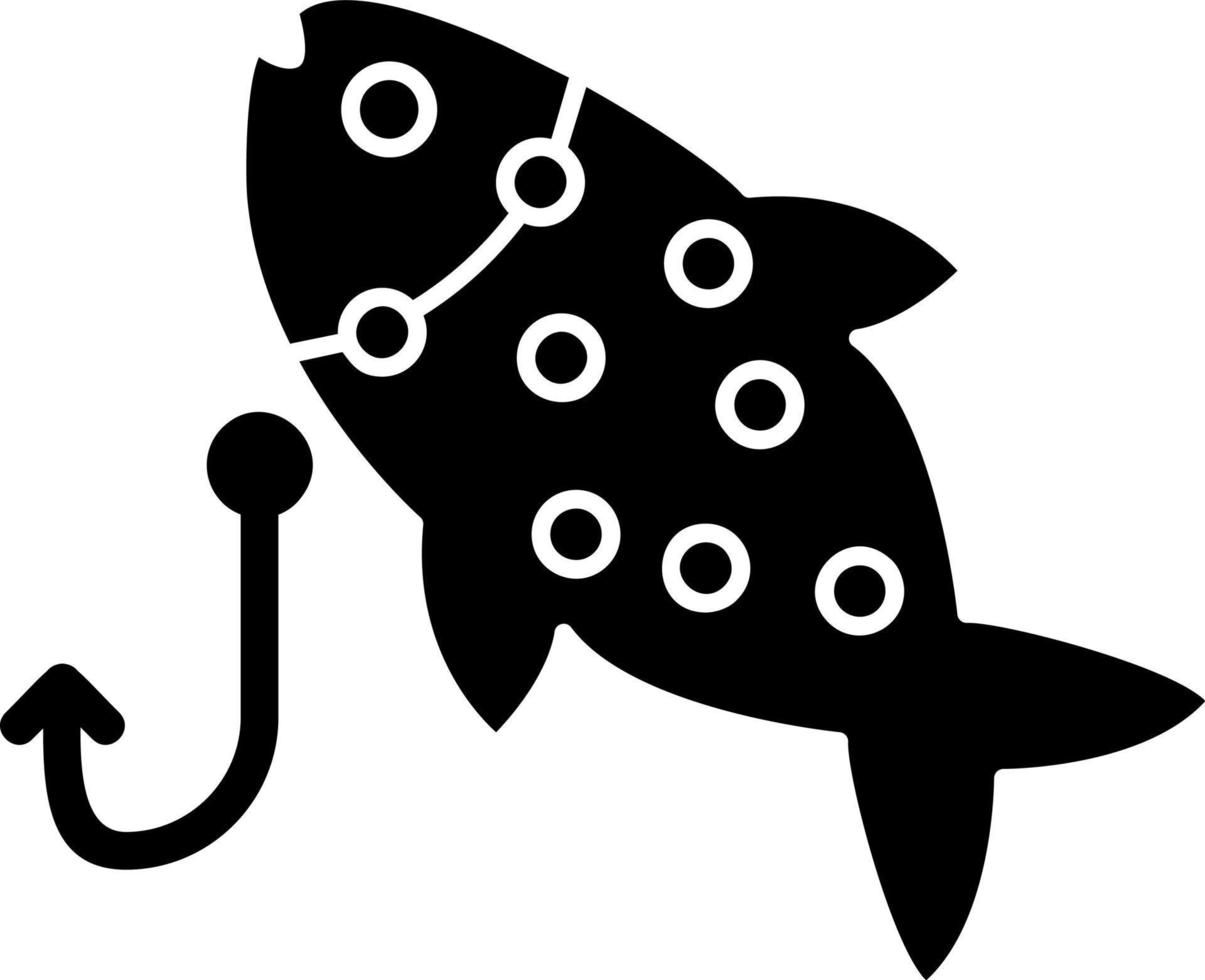 Fishin Vector Icon Design