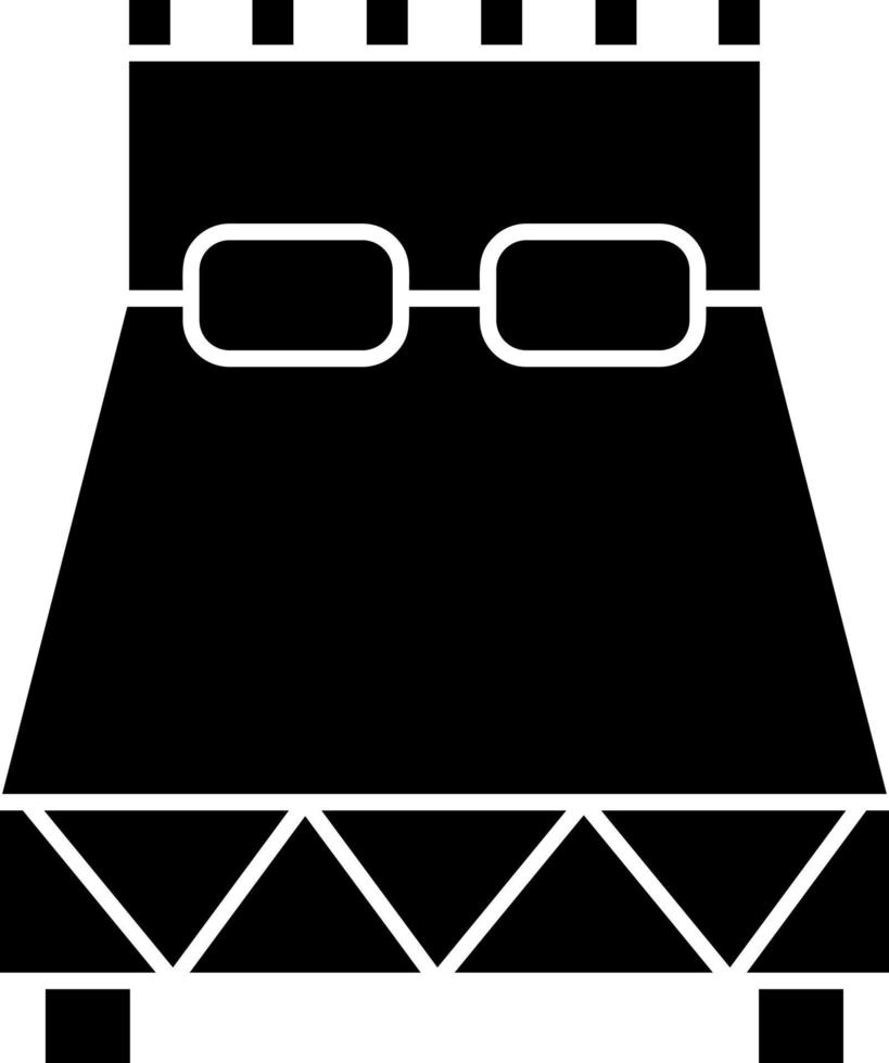 Bed Vector Icon Design