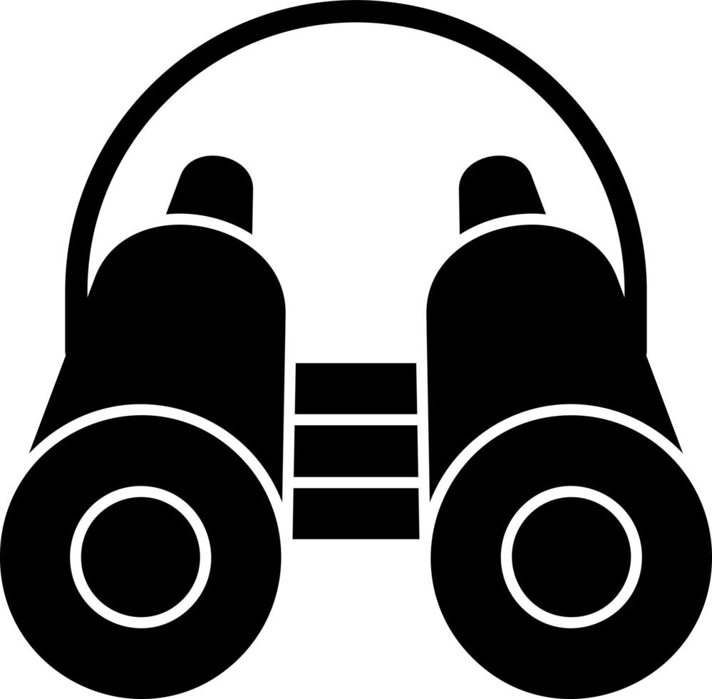 Binocular Vector Icon Design
