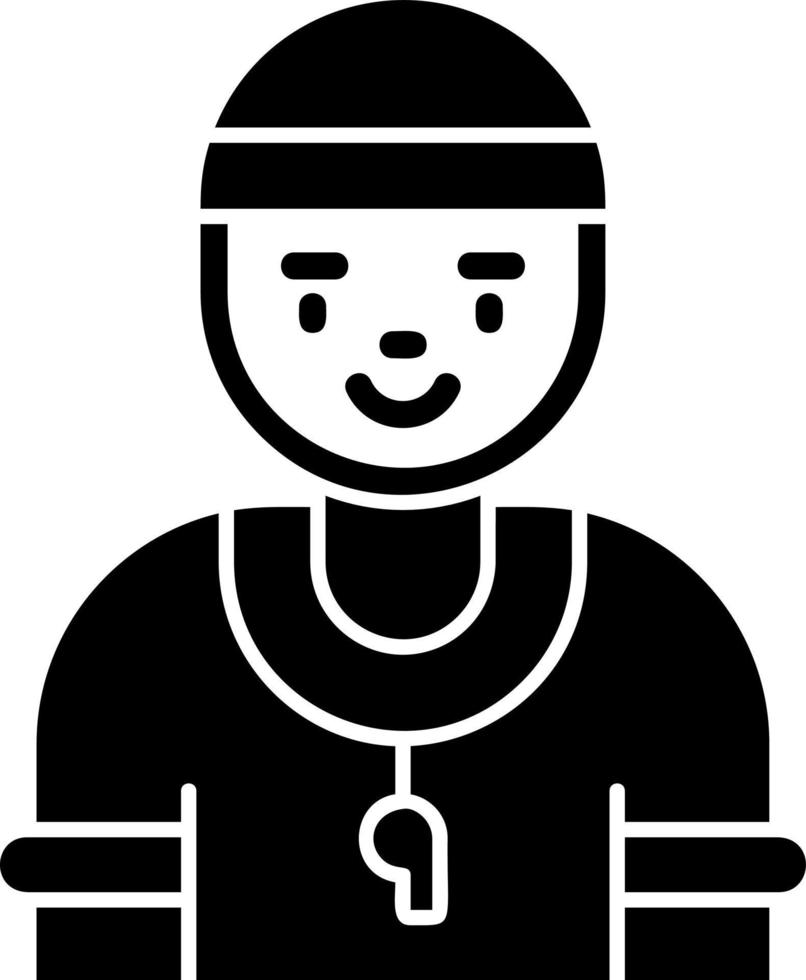 Trainer Vector Icon Design