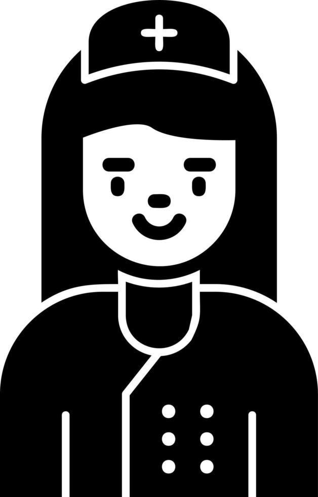 Nurse Vector Icon Design
