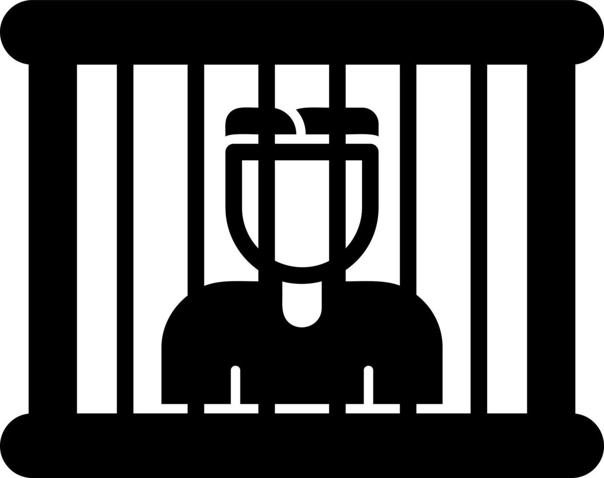 Prisoner Vector Icon Design