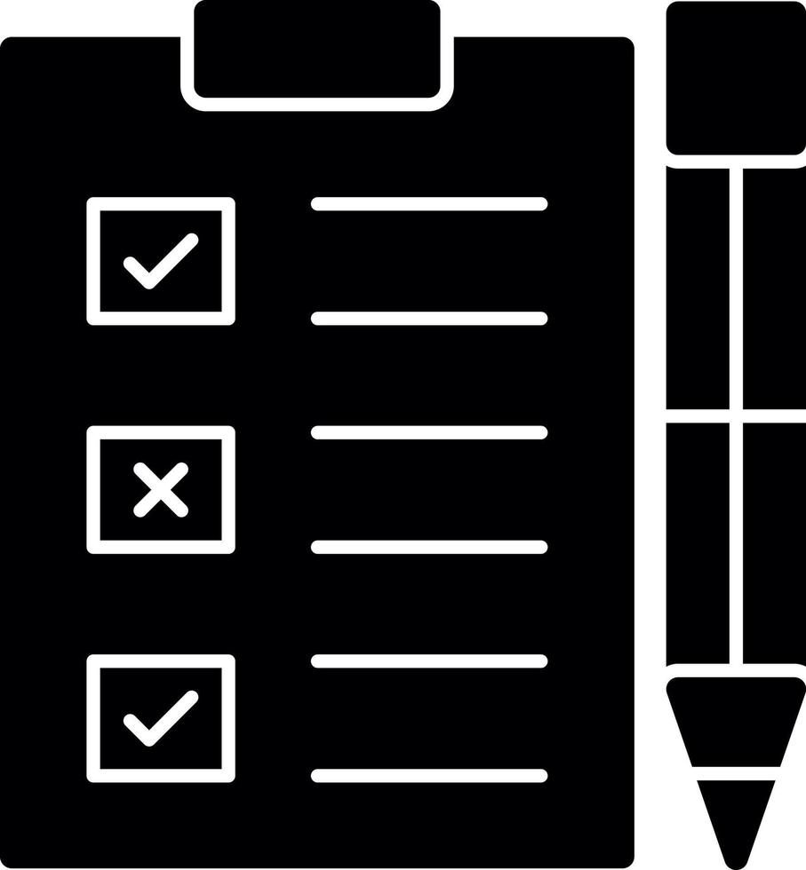 Assessment Vector Icon Design