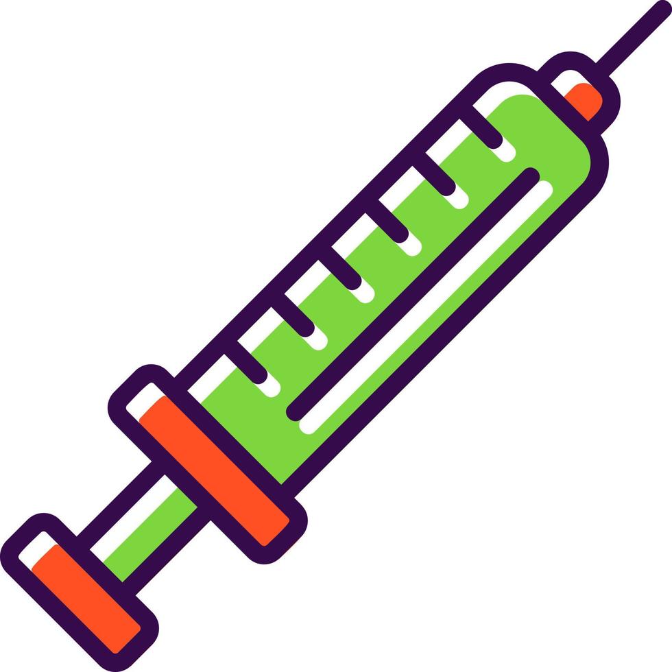 Injection Vector Icon Design