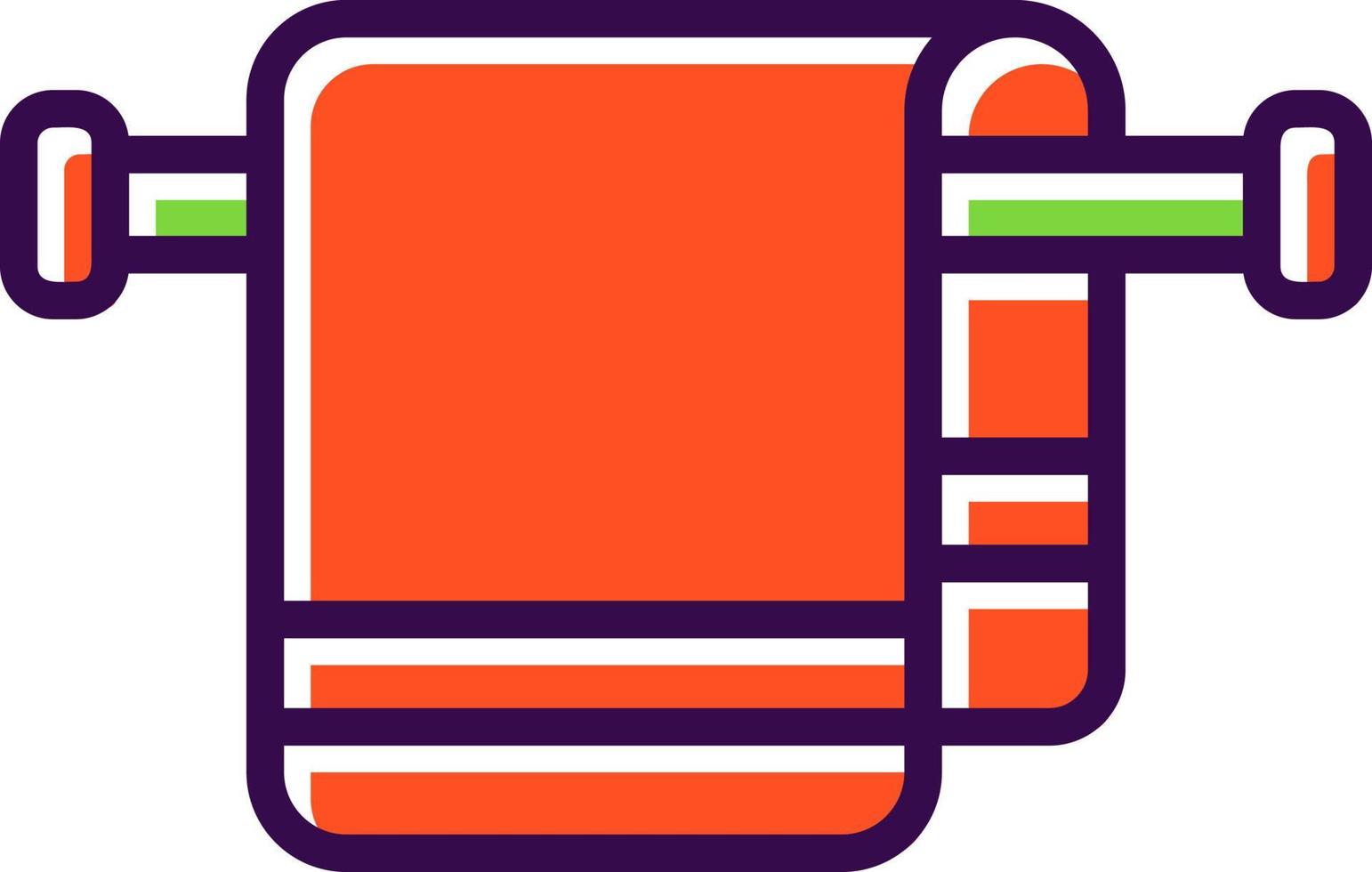 Towel Vector Icon Design
