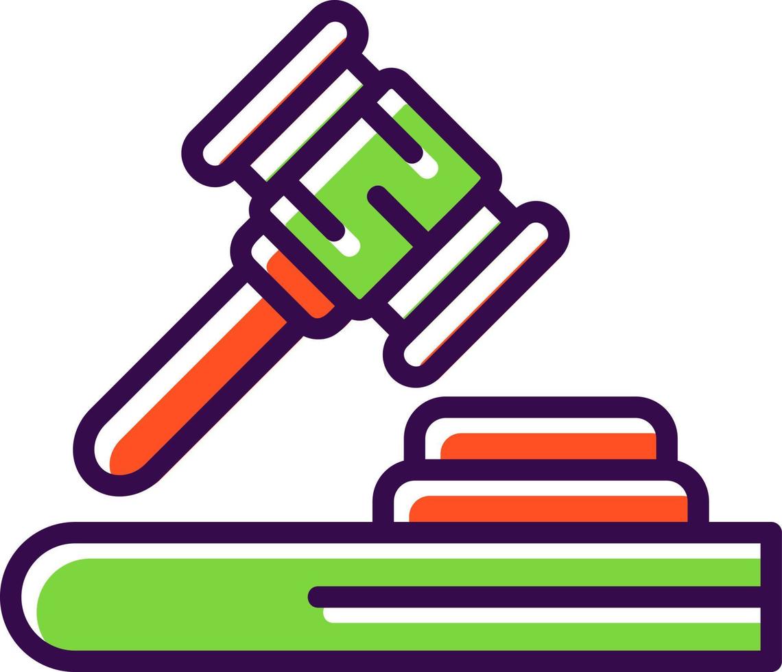 Law Vector Icon Design