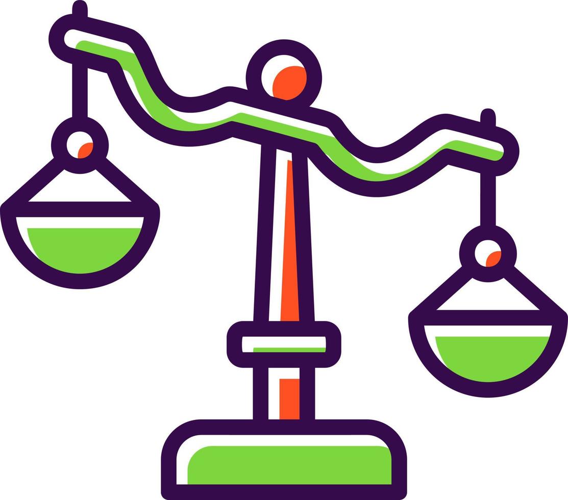 Balance Vector Icon Design
