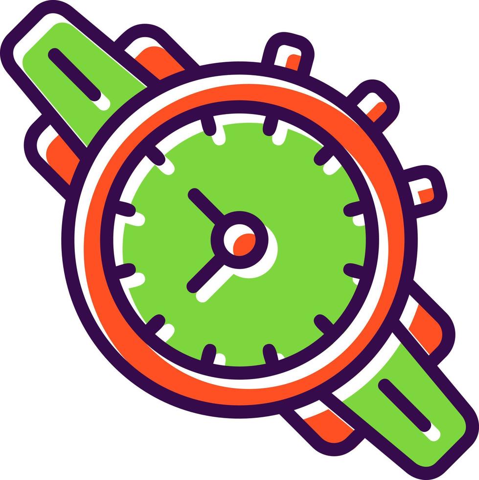 Wrist Watch Vector Icon Design