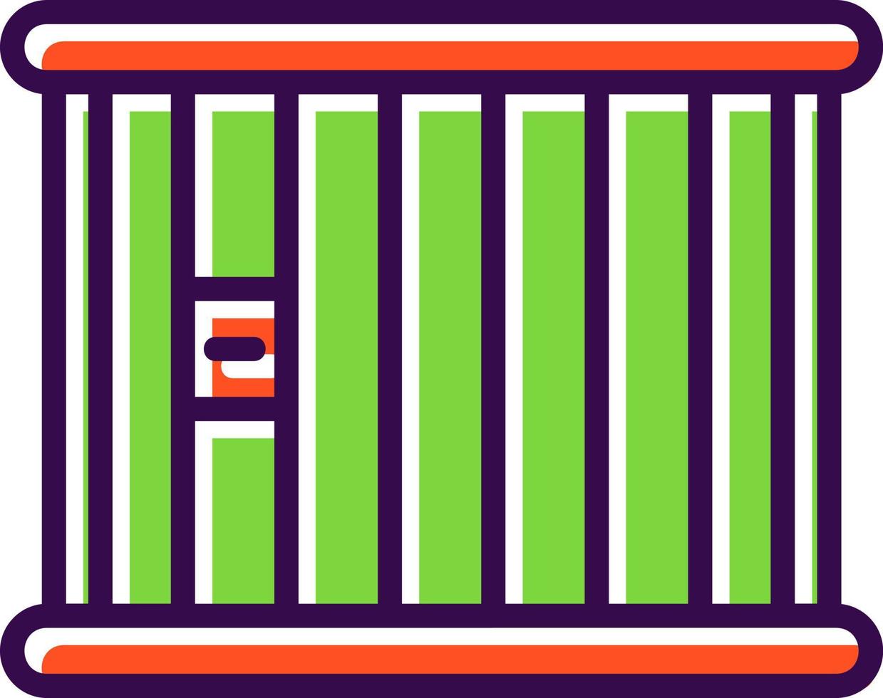 Jail Vector Icon Design