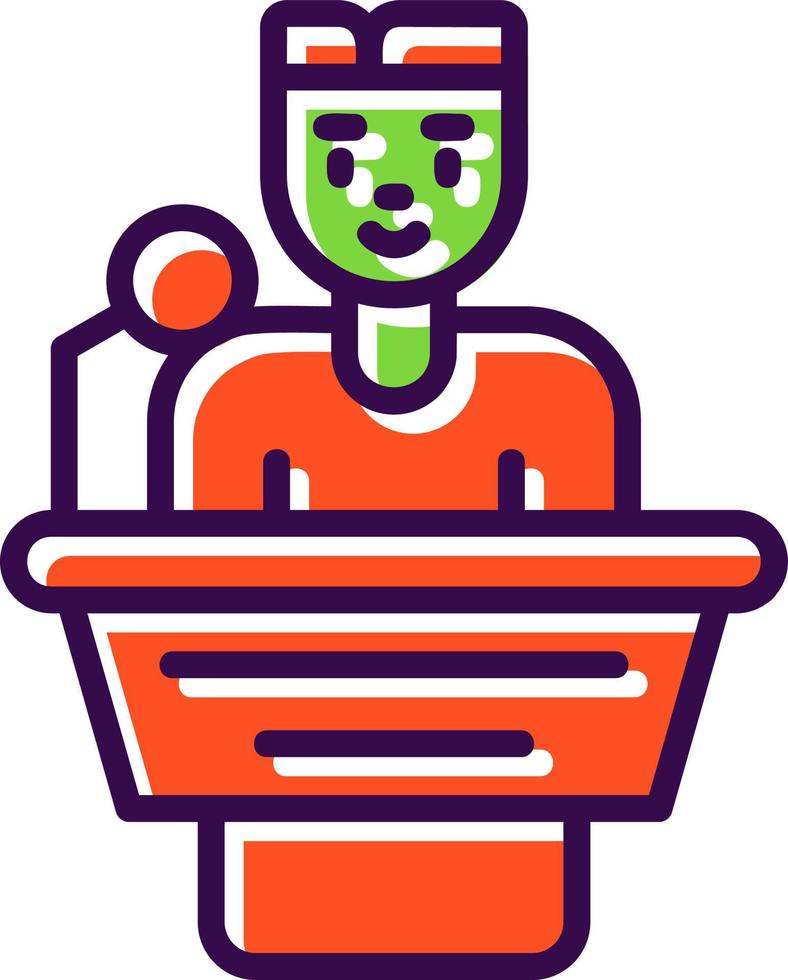 Speech Vector Icon Design
