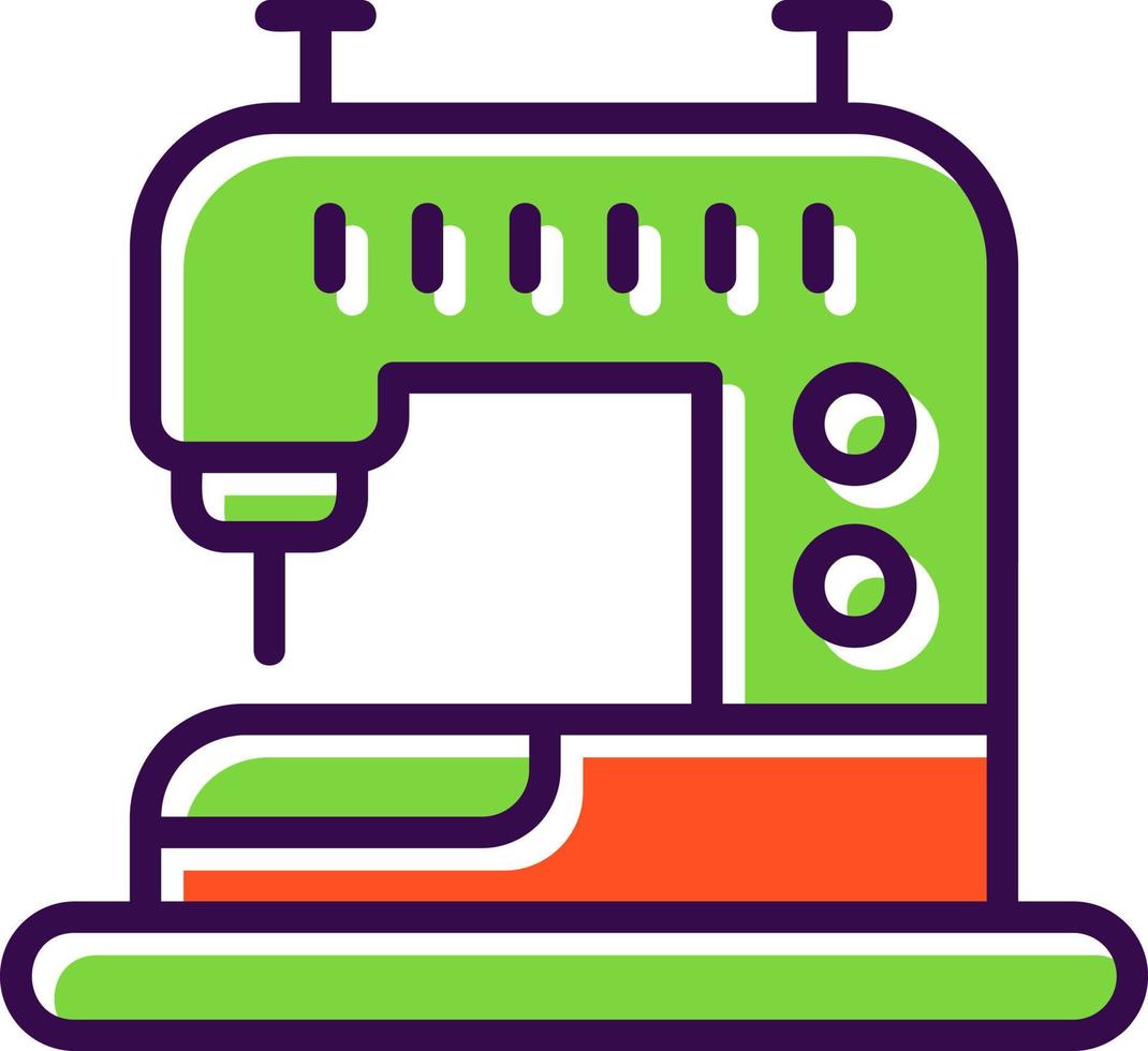 Sewing Machine Vector Icon Design