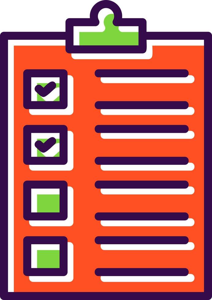 Tasks Vector Icon Design