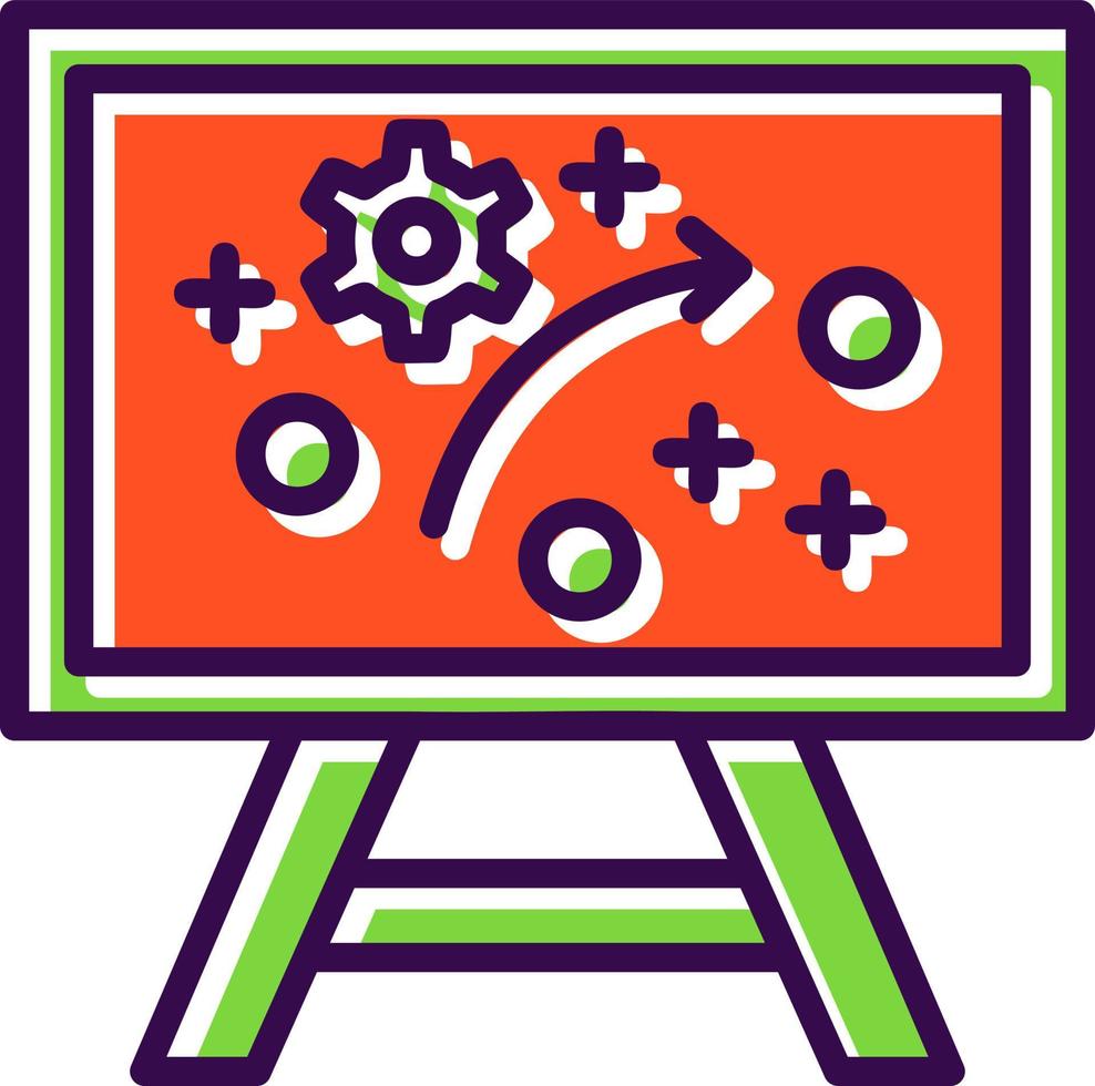 Strategy Vector Icon Design