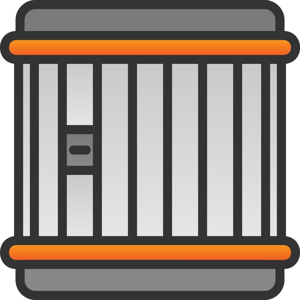 Jail Vector Icon Design