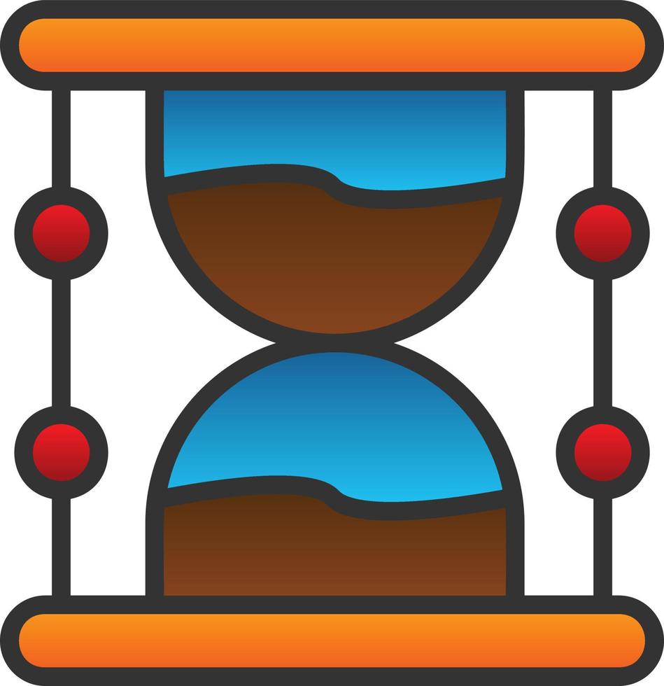 Hourglass Vector Icon Design