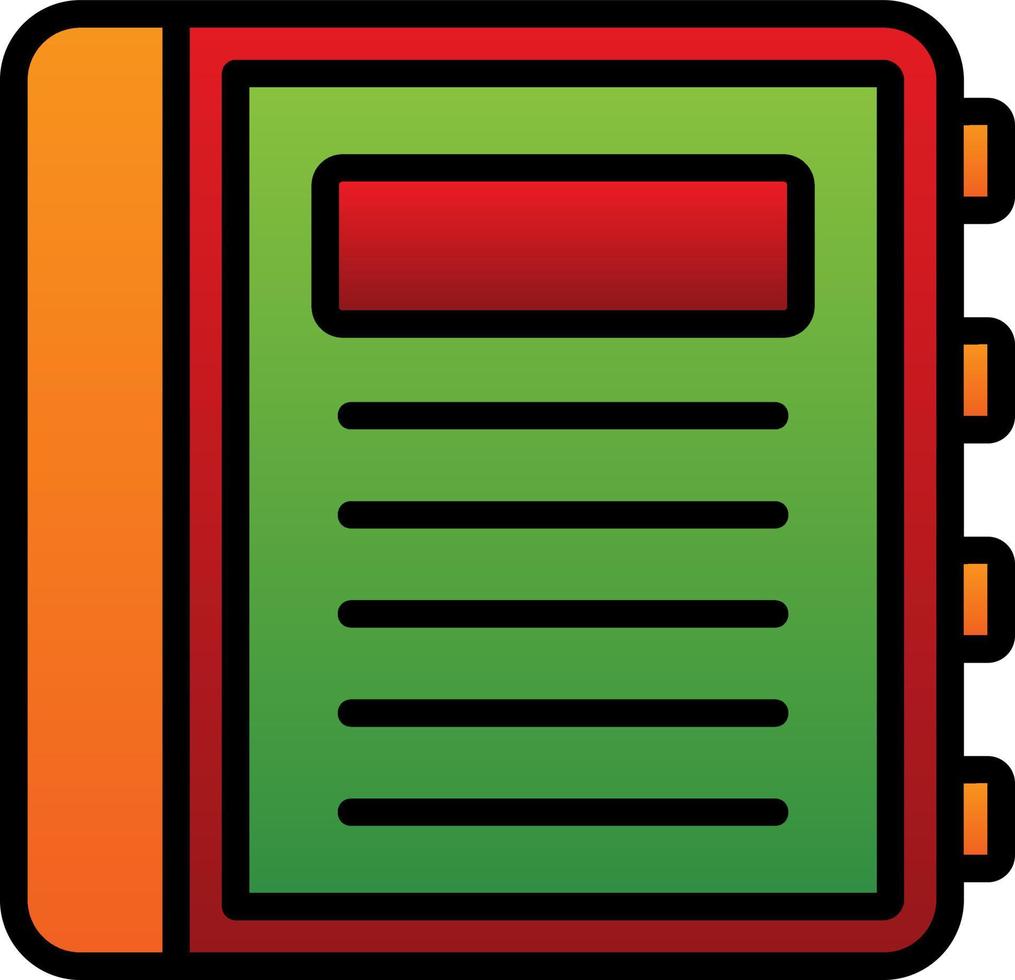 Books Vector Icon Design