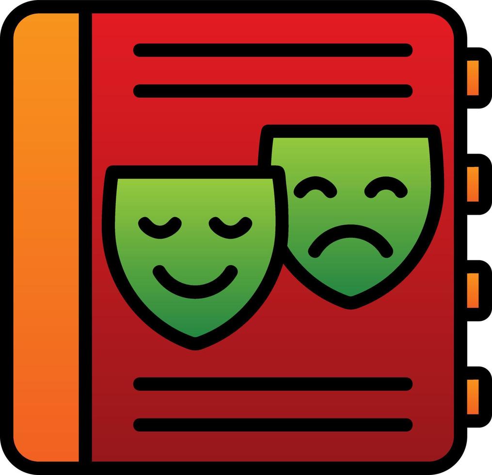 Drama Vector Icon Design