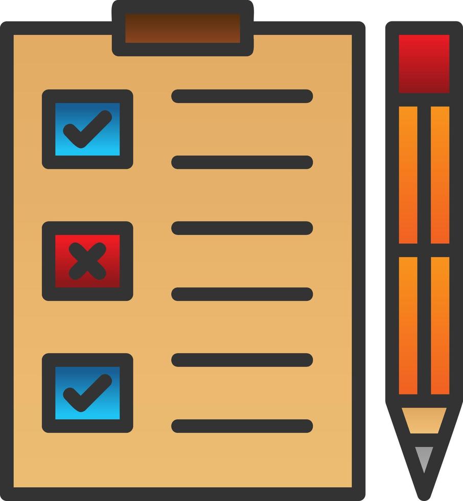 Assessment Vector Icon Design