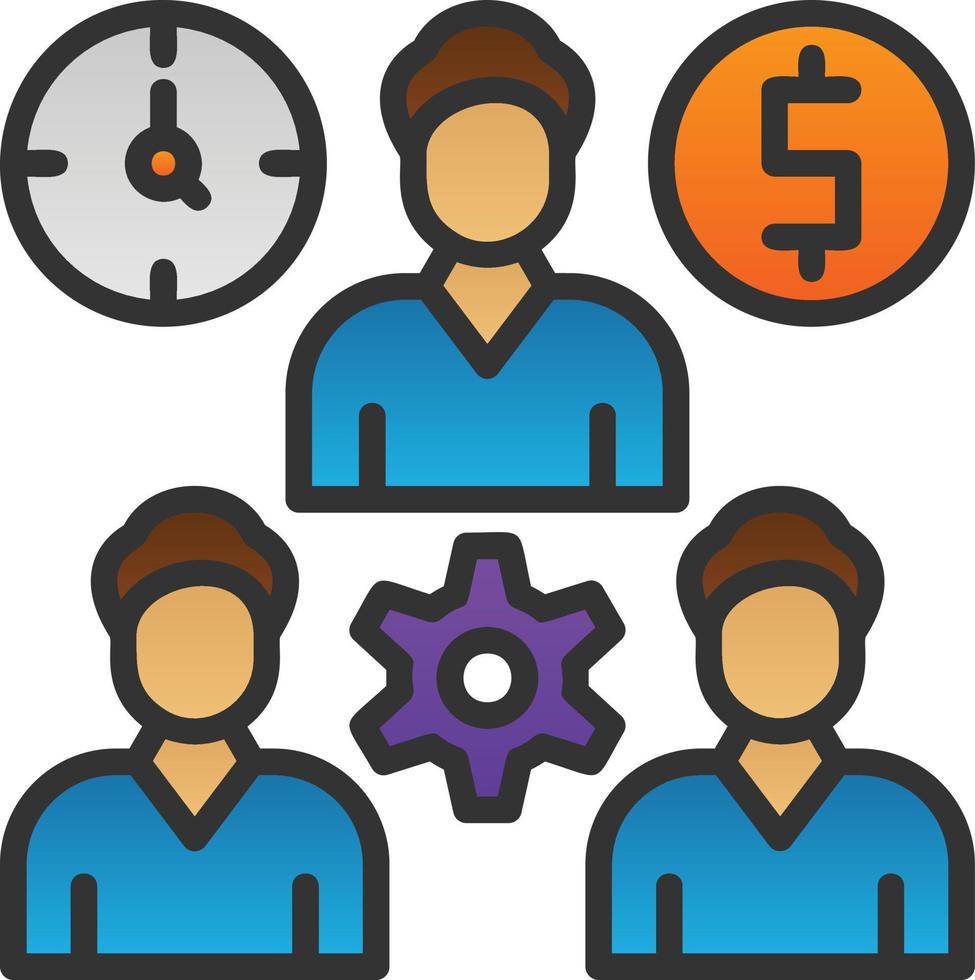 Management Vector Icon Design