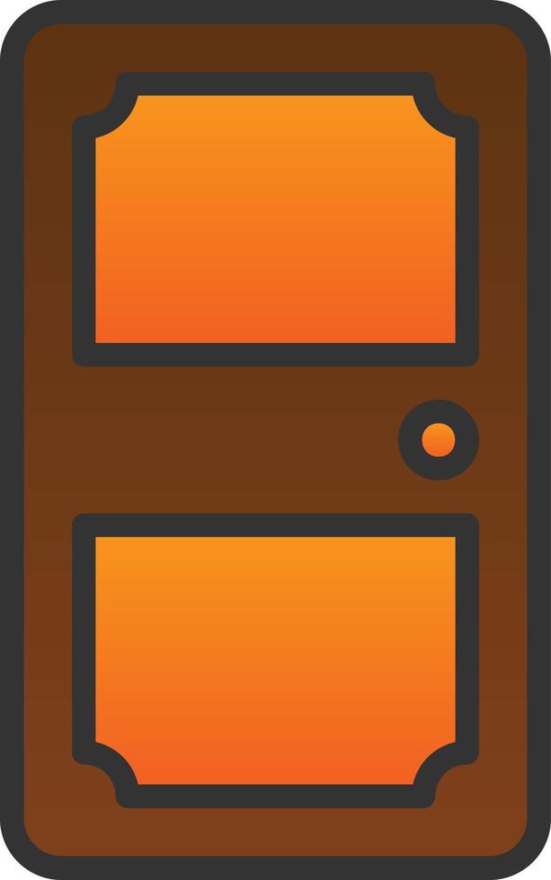 Door Vector Icon Design